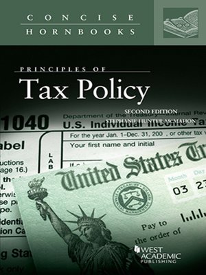 cover image of Principles of Tax Policy